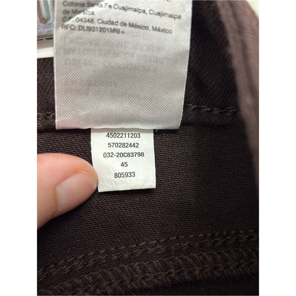 NEW Chico’s So Slimming Girlfriend Slim Ankle Jeans in Cocoa Bean -Size 3.5 (18) - Picture 8 of 8
